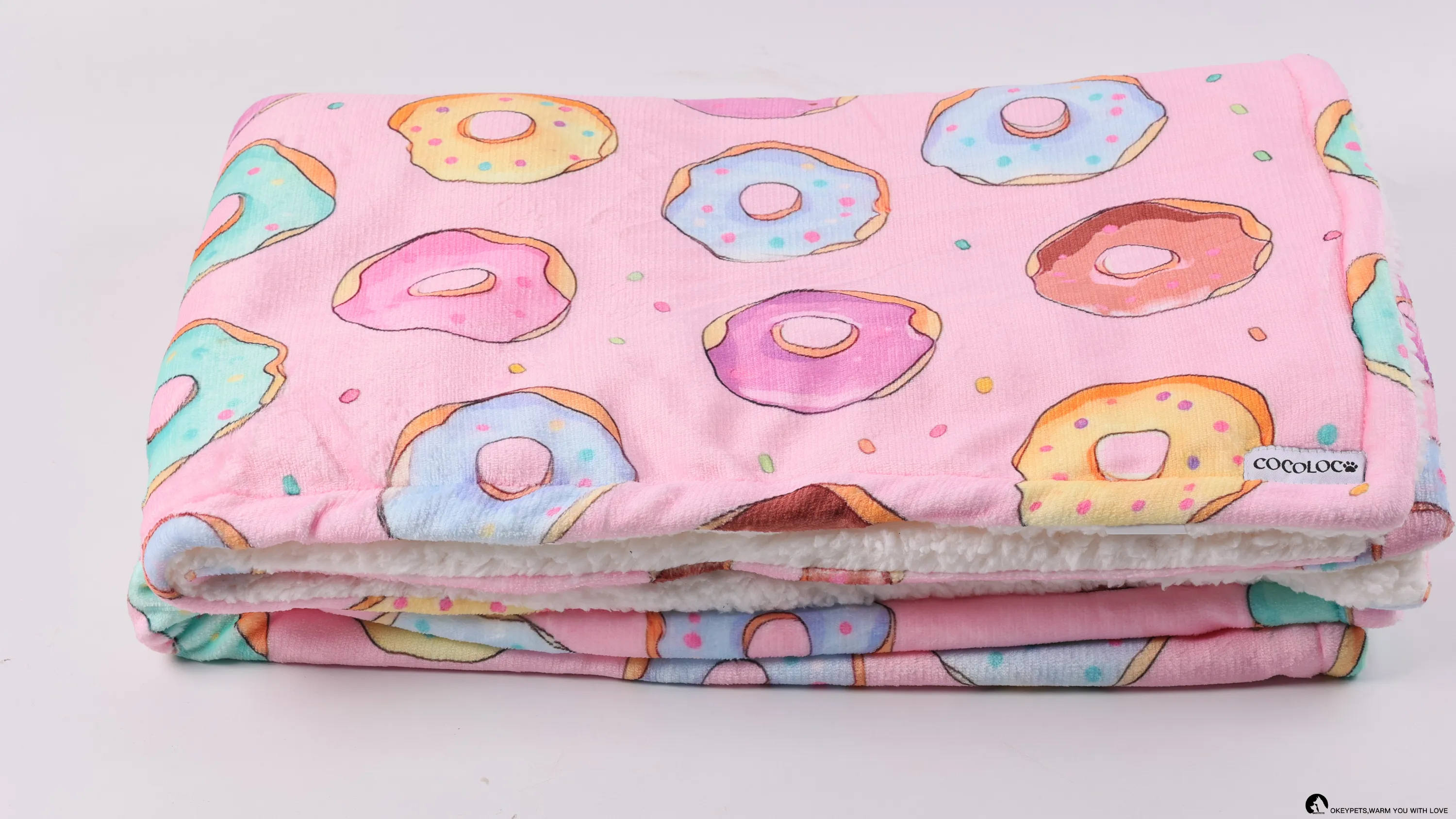 Luxurious Two Faced Sherpa Fleece Blanket 1