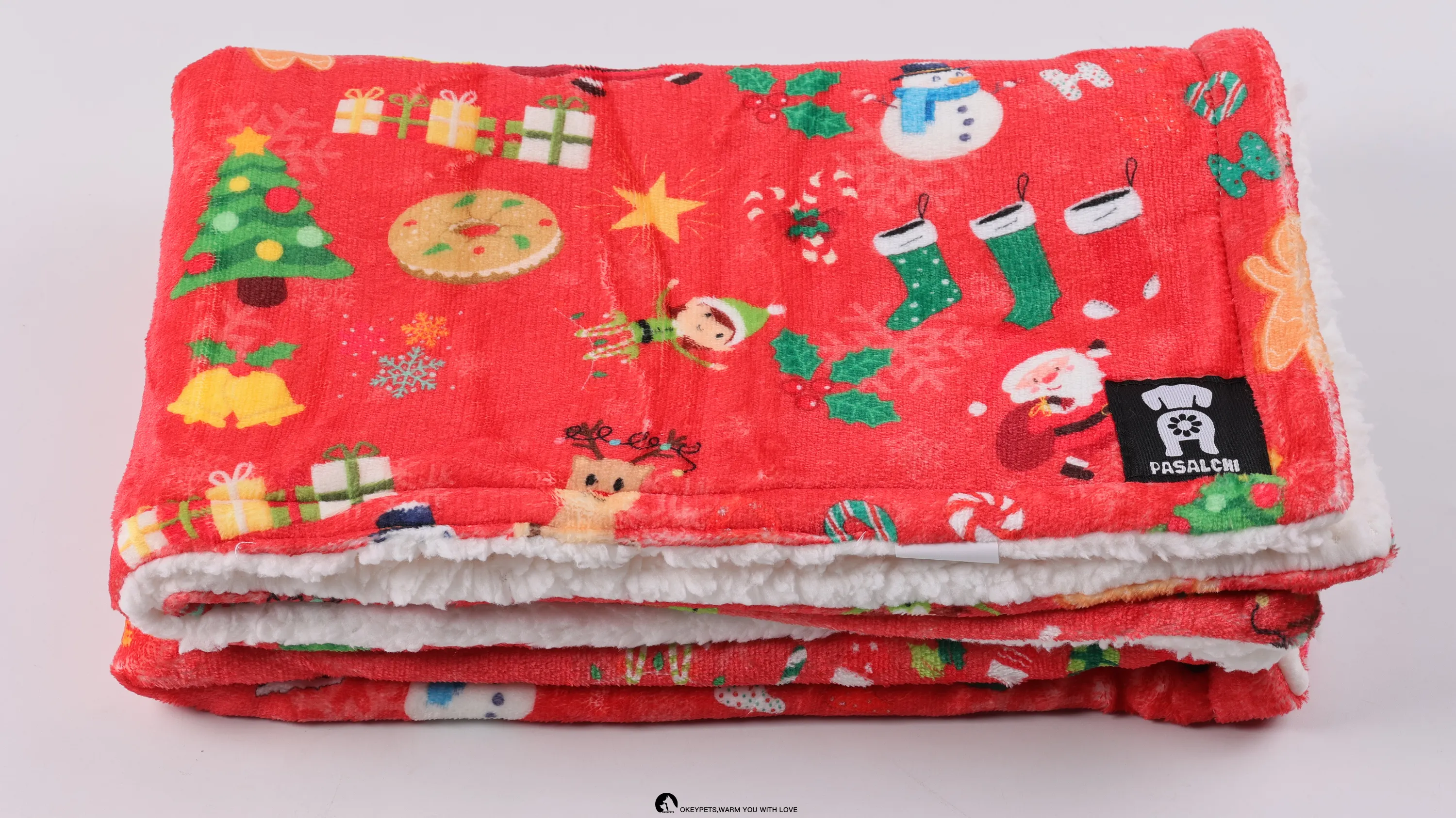 Luxurious Reversible Comfort Blanket - Soft Faux Fur & Warm Sherpa 1