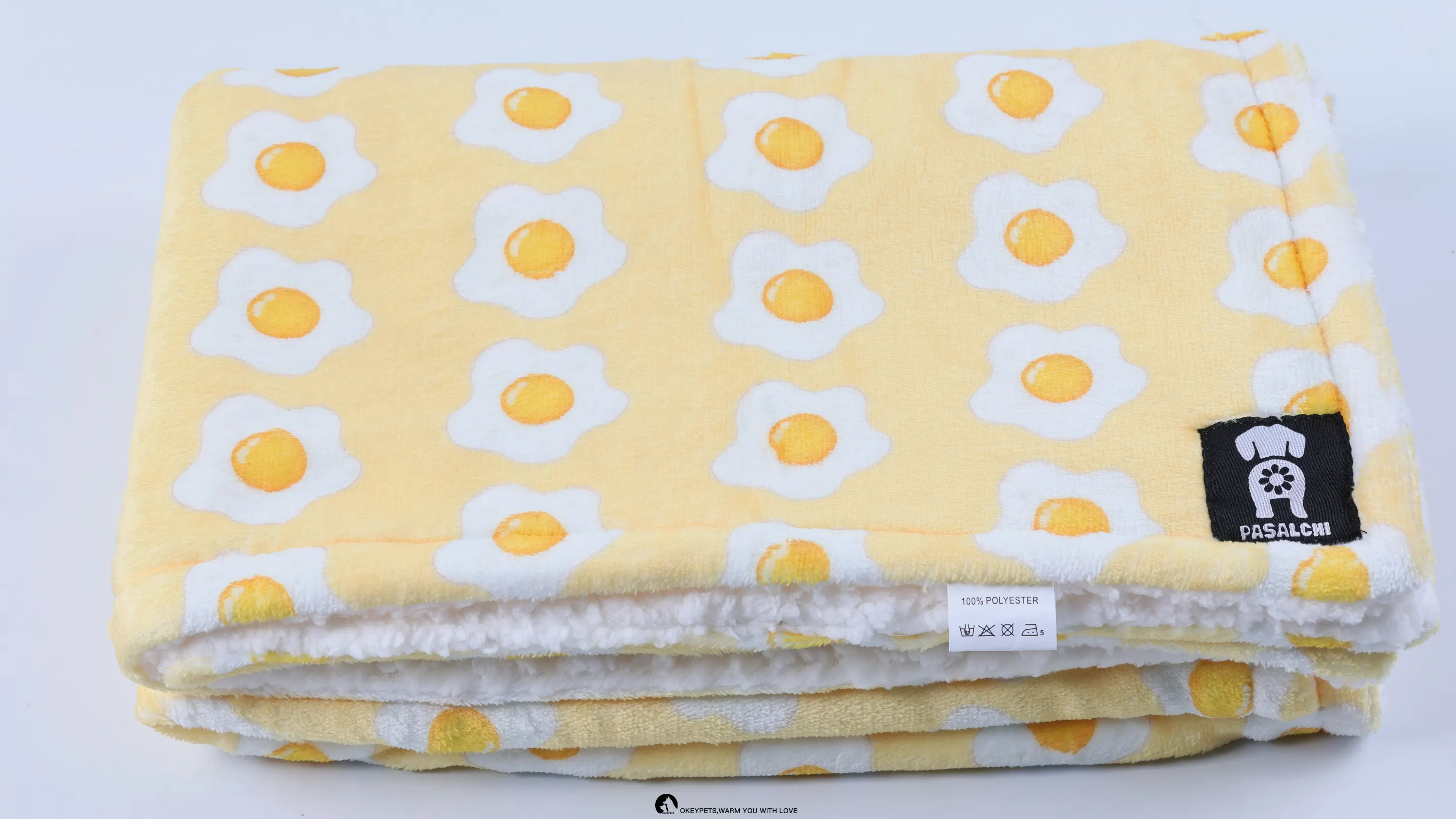 Luxurious Sherpa Fleece Blanket: Soft, Warm, Reversible, Durable, Dog Bed Cover, Lap Blanket, Lounge Blanket, Pet Friendly, Easy to Clean, Modern Style. 1