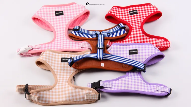 Neoprene Breathable Mesh Dog Harness - Durable & Adjustable 1