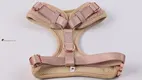 Denim Step-In Pet Harness - Sherpa Lined, Adjustable, No Pull 1
