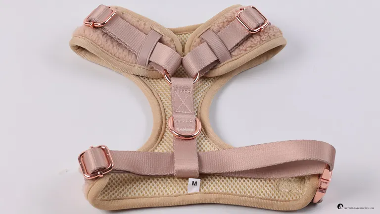 Adjustable Mesh Dog Harness - Step-In Sherpa Design 1