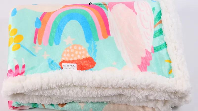 Luxurious Sherpa Fuzzy Blanket - Soft & Fuzzy, Reversible, Durable 1