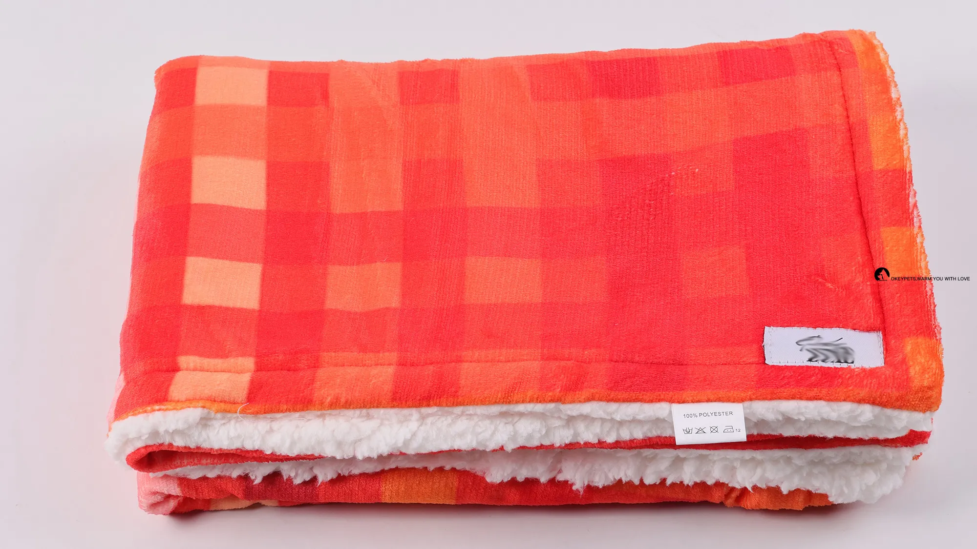 Luxurious Pawque Fuzzy Blanket - Soft & Fuzzy, High Quality Sherpa - Double-Layer Thick Fabric - Reversible & Durable. 1