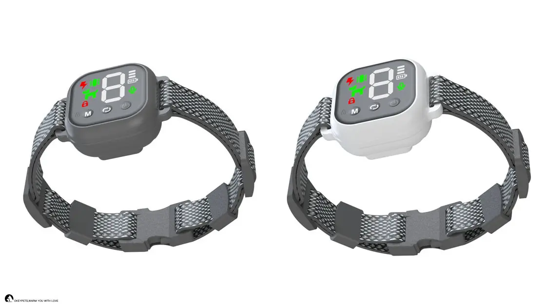 4つのモードを備えたスマート犬用吠え防止首輪 - 防水＆簡単操作 1