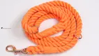 Comfortable Fashion Dog Rope Leash - Durable, Lightweight, Perfect for Large Dogs 1