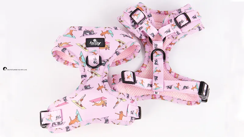 OKEYPETS Roze Sport Hondentuigje - Comfortabel &amp; Stijlvol 1