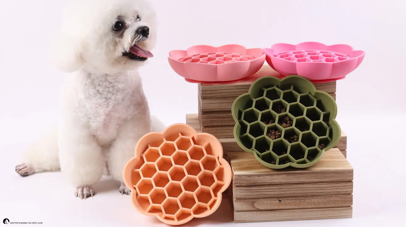 Babhla Beathúcháin Mhall do Mhadraí Beaga - Silicone Neamh-Tocsaineach, image size:1313x736