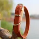 Soft Leather Puppy Collar - Eco Friendly & Durable 1