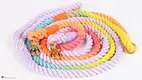 Handmade Cotton Dog Leash - Durable & Stylish - OKEYPETS 1