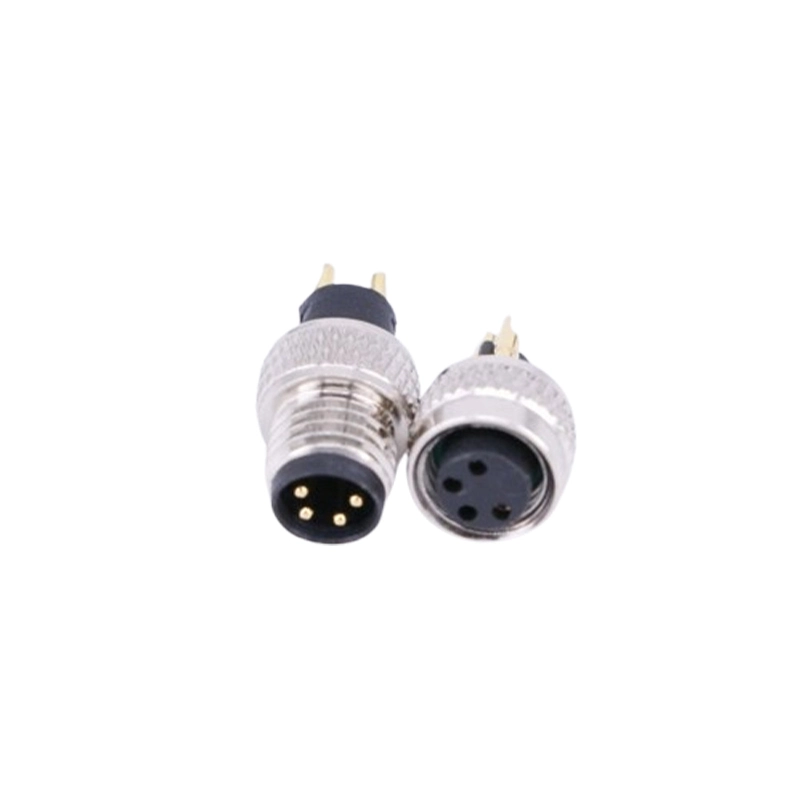 Circular Connector M8 4Pin Female/Male Connector Waterproof 1