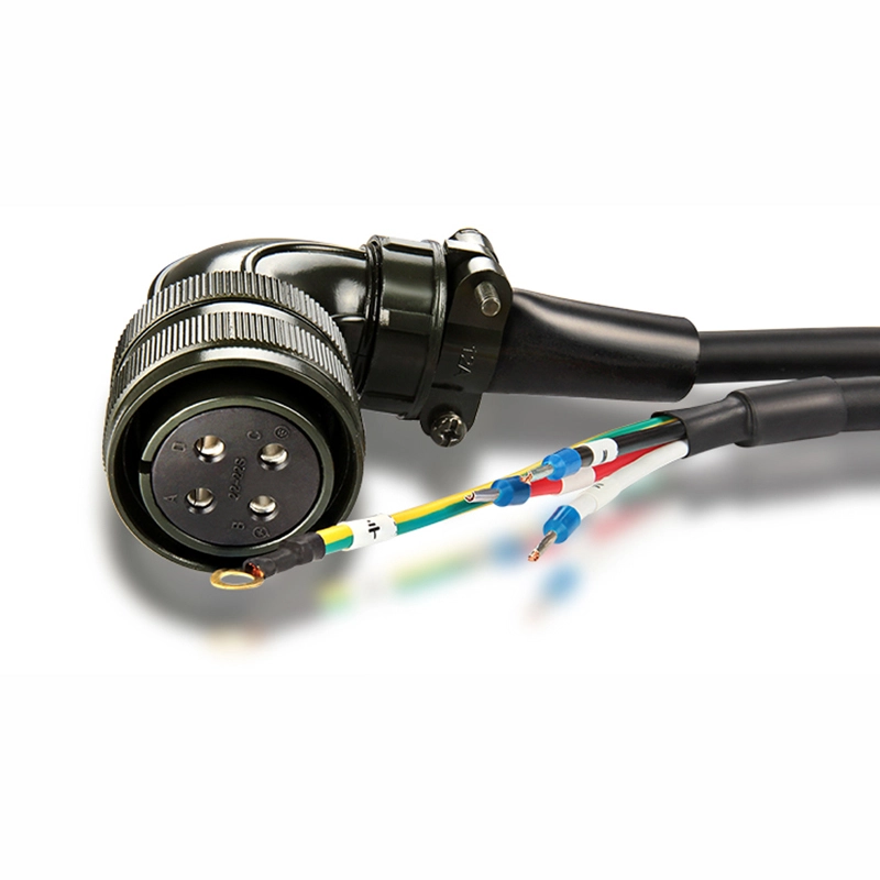 Servo High-power Power Cable, Circular Aviation Connector, Servo Motor Cable ADAMICU 1