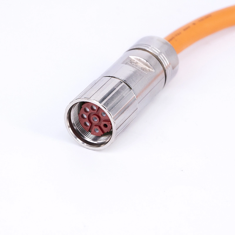 Servo Motor Explosion-Proof Power Cable M23 Connector ADAMICU 1