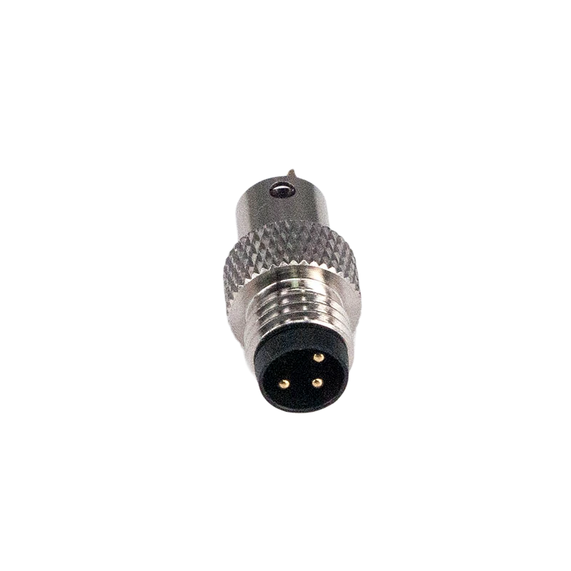 M8 3-pin  Male Waterproof Straight plug Connector ADAMICU 1