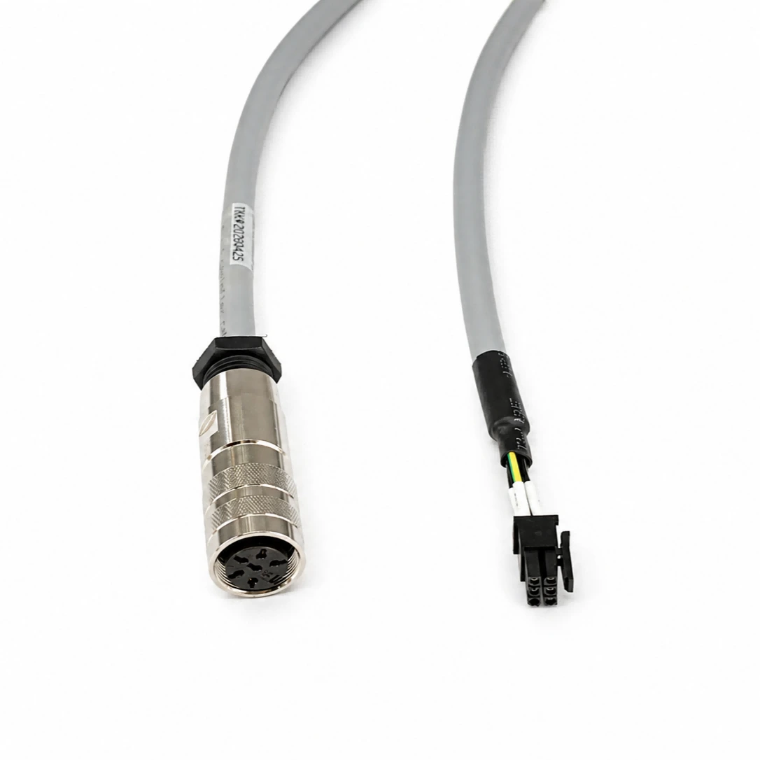 M16 6Pin Circular Connector Cable Assembly with Terminal Connector ADAMICU 1