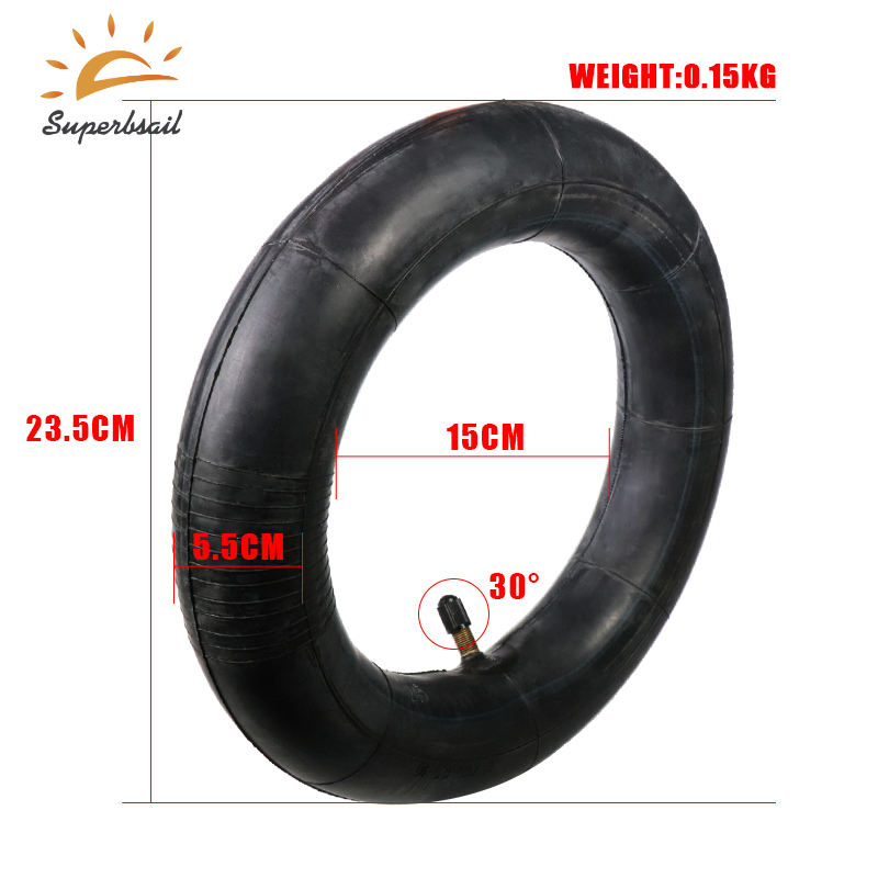 Superbsail EU 85/65-6.5 Inner Tube Straight Valve For Kugoo G-Booster G2 Pro Ninebot9 8.5 Inch Inner Tube Escooter1 12