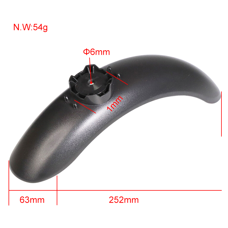 Superbsail Scooter Front Fender For Ninebot F20 F25 F30 F40 Electric Scooter F Series Mudguard Part For Scooter1 16