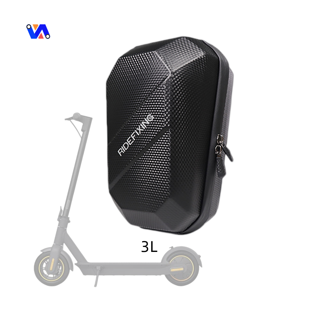 RIDEFIXING Front EVA Waterproof ES1 ES2 ES4 Storage Bike Bags Handlebar Saddle Hard Shell 2L E Scooter Travel Bag1 12