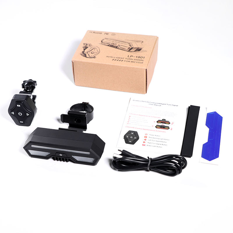 With Turn Signals Wireless Remote Control Waterproof Bicycle Taillight USB Ultra Bright Safety Warn Bike Tail Light1 12