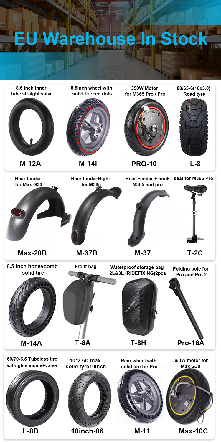 Superbsail Product Sample Room For Scooter Bike Parts Tires Accessories Xiaomi Kugoo Ninebot Zero 2
