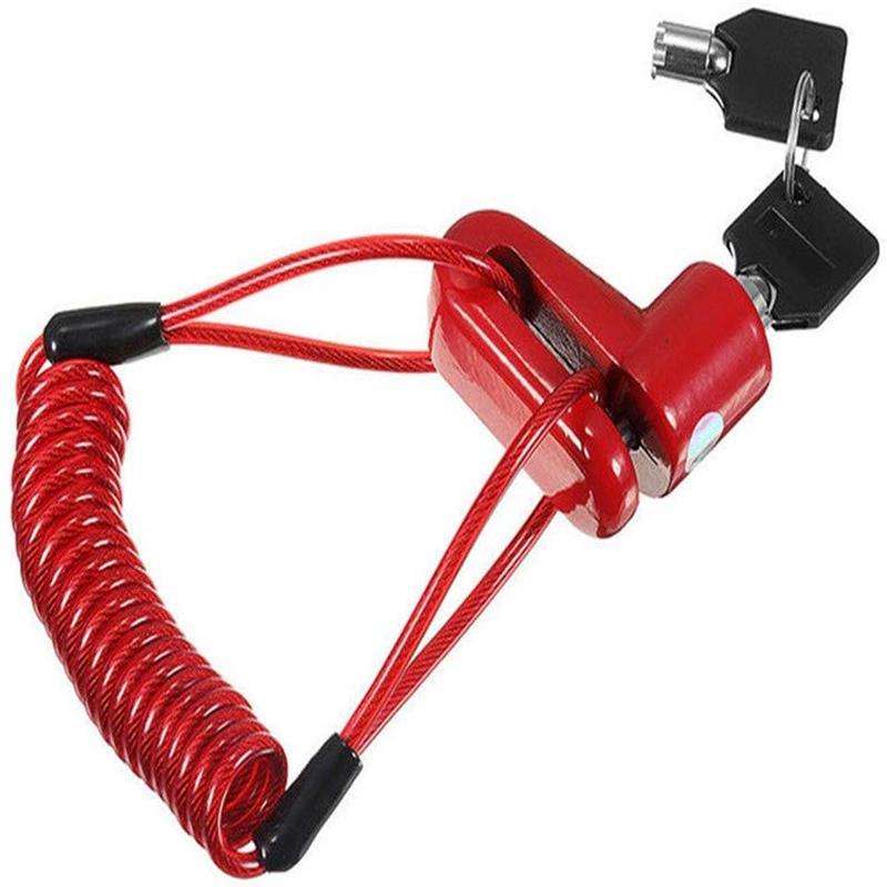 Scooter lock Disc Brakes Lock with Steel Wire for Xiaomi M365 Electric Scooter Skateboard Wheels Lock Disc Brake1 12