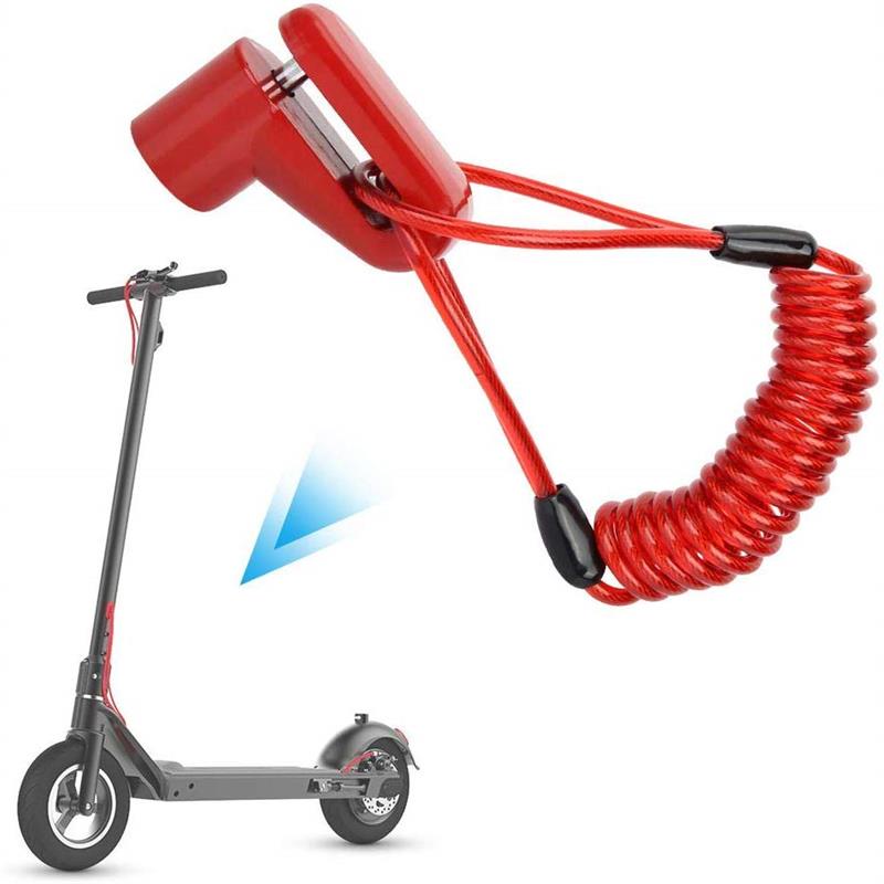 Scooter lock Disc Brakes Lock with Steel Wire for Xiaomi M365 Electric Scooter Skateboard Wheels Lock Disc Brake1 9