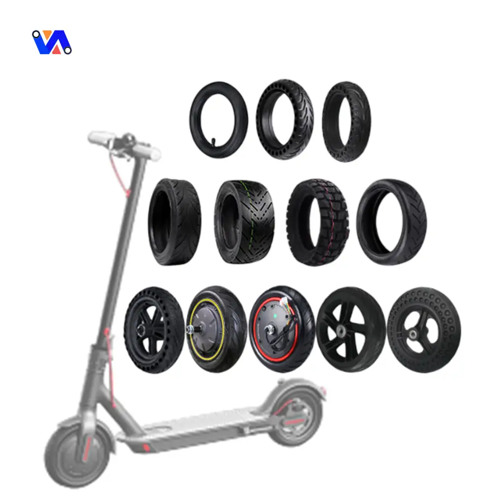 EU STOCK Original Repair Honeycomb Rubber Solid Tires for Xiaomi M365 Electric Scooter 8.5 Inch Tire Tubeless Solid Tyre1 1