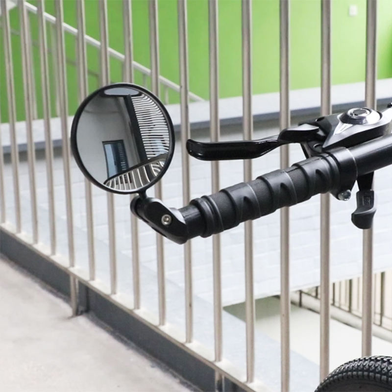 E-Bike Mirrors 360 Rotation Wide Angle Folding Handlebar Mirror For Bicycle Back Convex Mirror Bike Accessories1 8