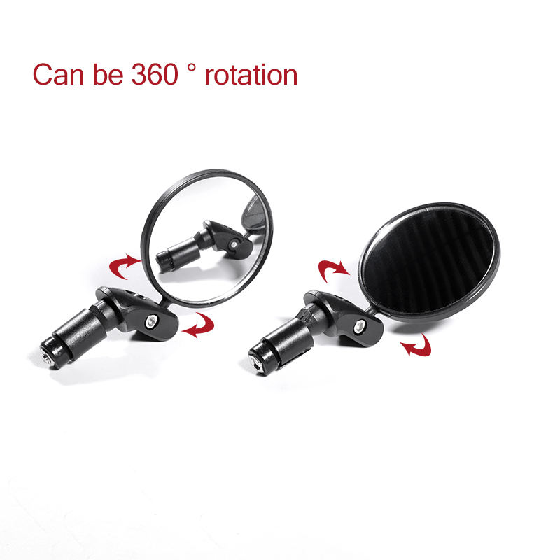 E-Bike Mirrors 360 Rotation Wide Angle Folding Handlebar Mirror For Bicycle Back Convex Mirror Bike Accessories1 13