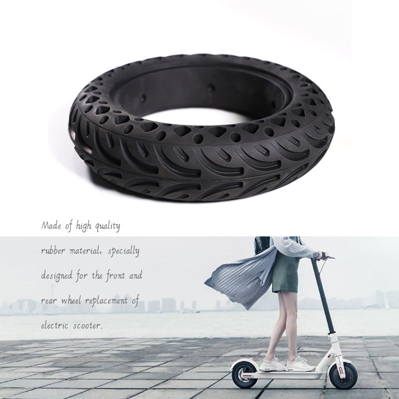 10*2.5 Solid Tyre For Mijia M365 Scooter 10 Inch Solid Hole Tires Anti-skid Shock-proof Rubber Tyre Accessories1 14