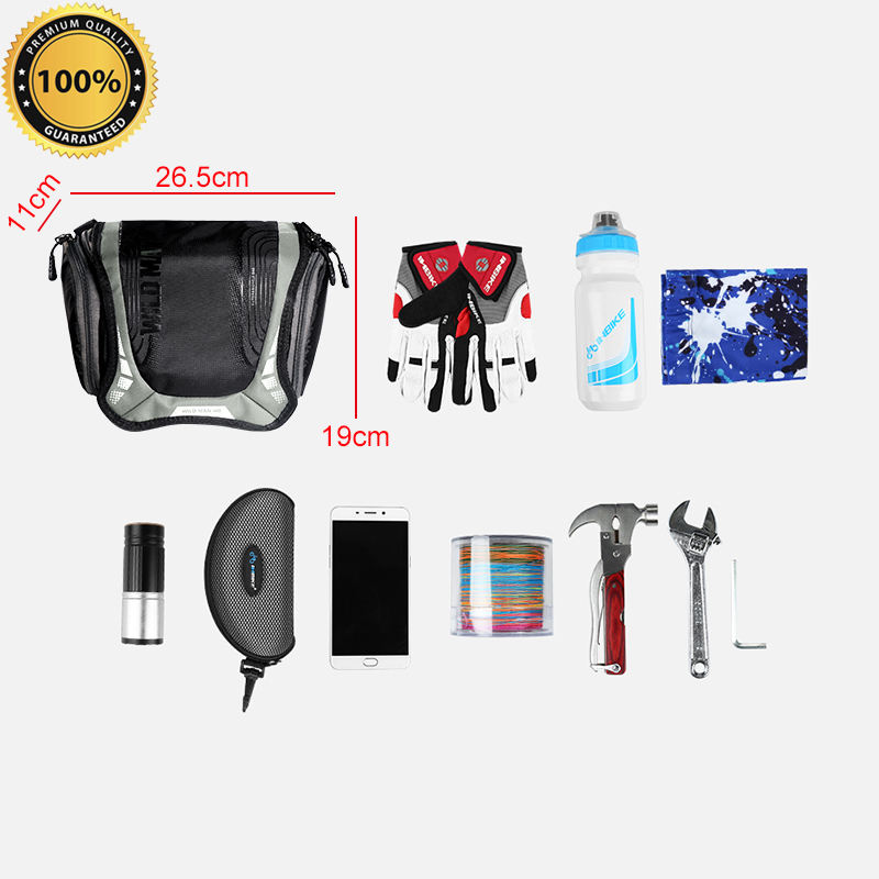 WILD MAN Waterproof Bike Handlebar Front Tube Large Capacity Bag For Bicycle Shoulder Backpack Scooter Cycling Bike Bags1 9