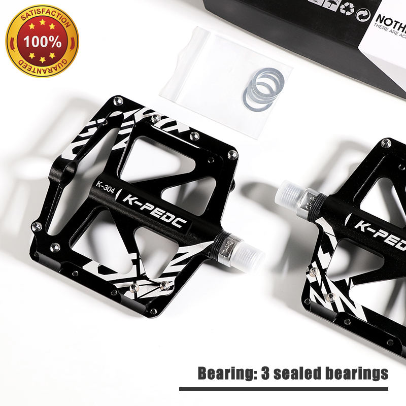 Uudet polkupyörän polkimet alumiiniseoksesta valmistetut polkupyörän polkimet maastopyöräilyyn, suljetut 3 laakeria, polkimet BMX:lle, erittäin kevyet polkupyörän osat 9