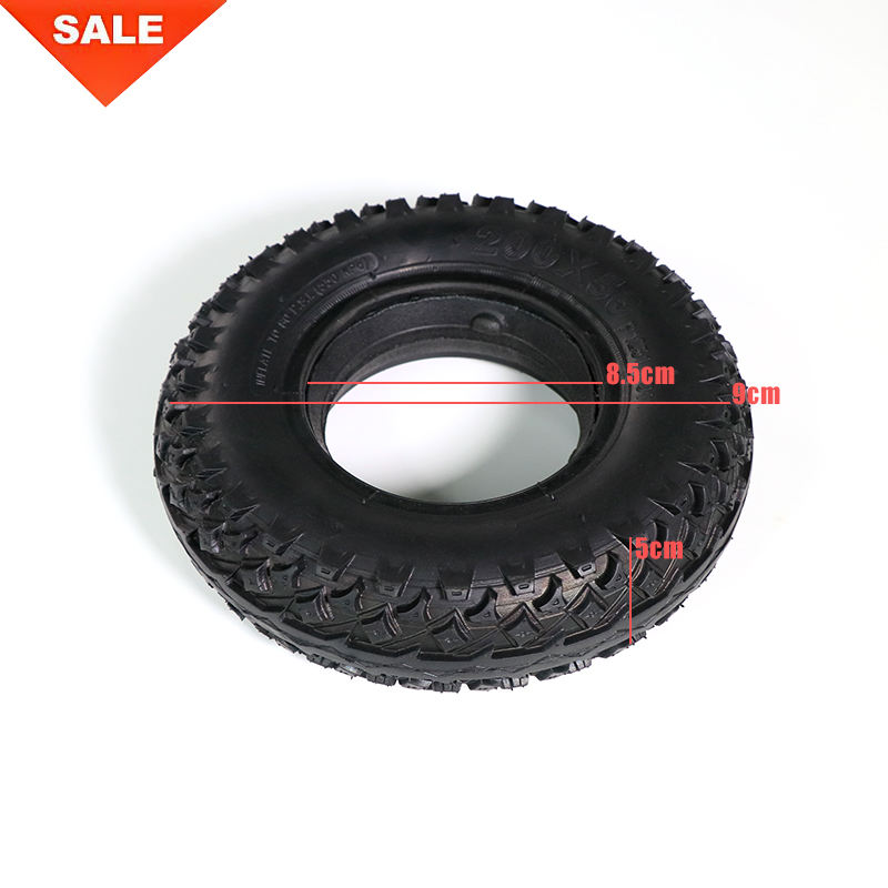 New 8 Inch Solid Tire 200*50 Off-Road Wear Resistant Good Use Solid Tire For Little Scooter Electric Scooter Accessories1 11