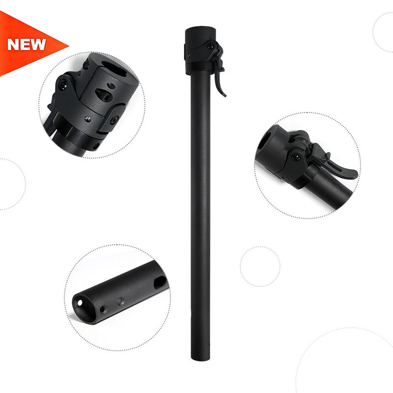 Folding Pole Base Replacement Part Xiaomi M365 Mi3 Electric Scooter Stand Pipe Folding Pole Aluminum Alloy Scooter Parts1 12