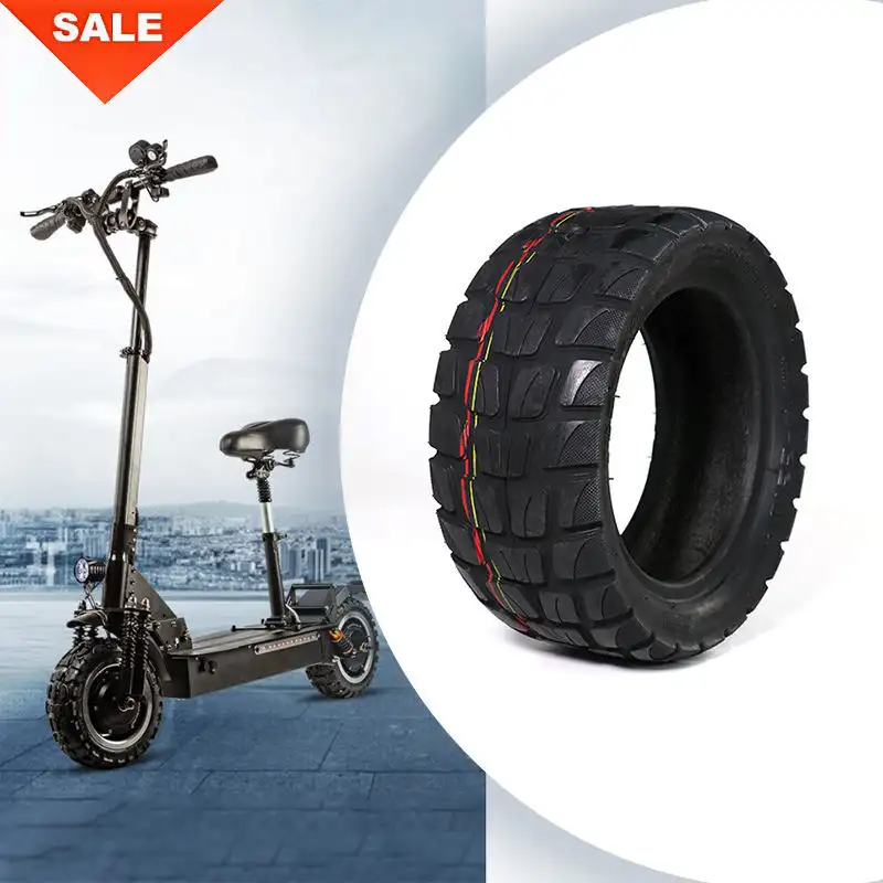 TUOVT 11 Inch 90/65-6.5 Off Road Tubeless Tire For Electric Scooter Anti-skid Wear-resistant Vacuum Tyre Wheel1 1