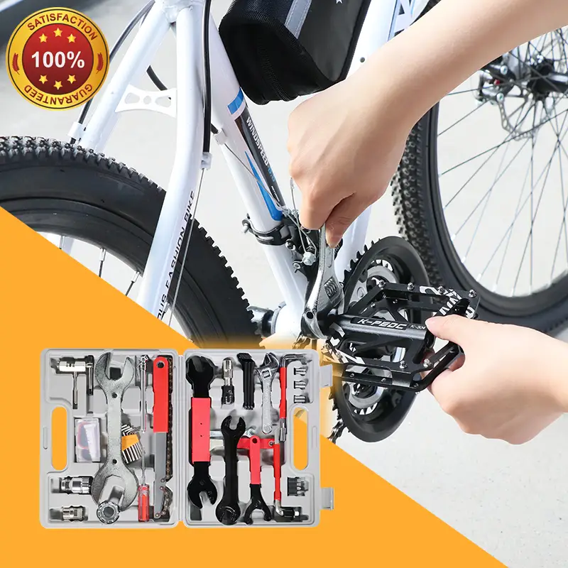 Bicycle Tool Set Suitable For All Bicycle Maintenance And Repair In A Neat Storage Case Parts 44pcs Bike Repair Tools1 1