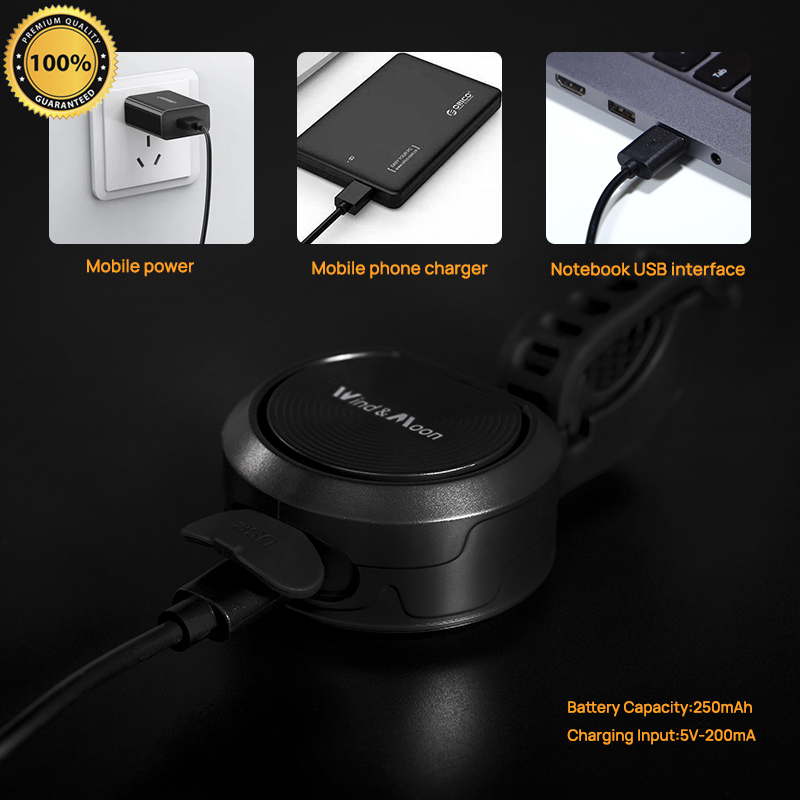 Dağ Bisikleti Elektrikli Korna Hırsızlık Önleyici Alarm Fonksiyonu Su Geçirmez USB Şarjlı Alarm Zili Bisiklet Scooter İçin1 11