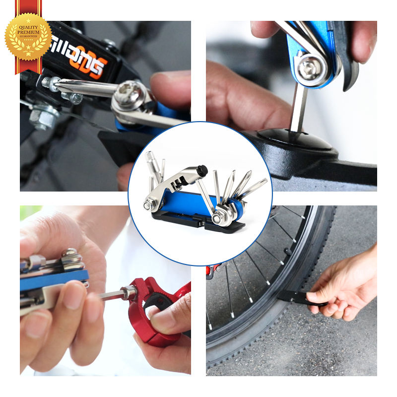 13 in1 Alloy Steel Multifunctional bicycle tool Cycling Bicycle Repair Tools Bike Multitool1 9