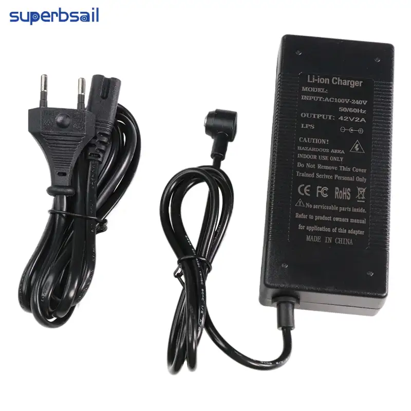 Superbsail Charger for Xiaomi Scooter Mi 4 Pro Power Supply Adapter 42V 2A Mijia Mi4 Pro Electric Skateboard Replacement1 1
