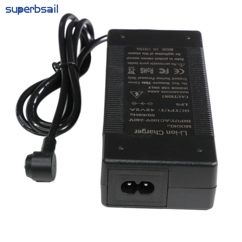Superbsail Charger for Xiaomi Scooter Mi 4 Pro Power Supply Adapter 42V 2A Mijia Mi4 Pro Electric Skateboard Replacement1 4