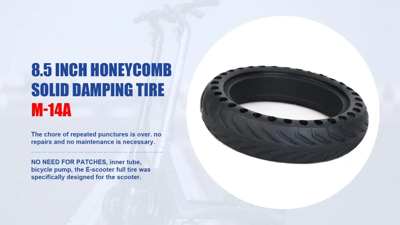 EU Warehouse Shock Absorption 8.5inch Honeycomb Solid Tire for Xiaomi Mijia M365/Pro/1S and Pro 2 Electric Scooter1 1