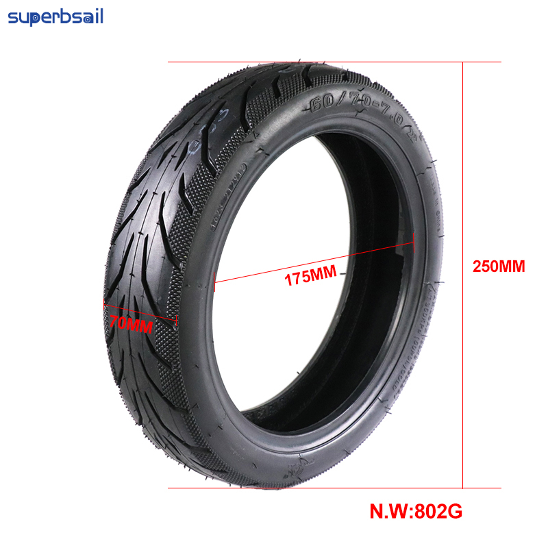 Superbsail YUANXING 60/70-7.0 Vacuum Tire Outer Tire for Xiaomi 4 Pro Electric Scooter Rubber 10 Inch Tires with glue1 3