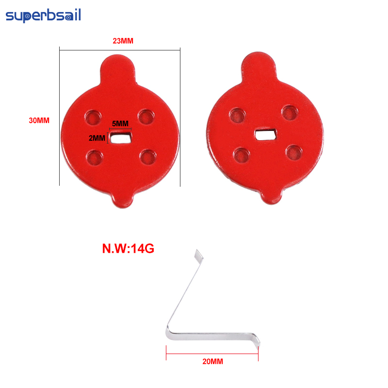 Superbsail 1 Pairs Disc Brake Pads For Niu KQ3/KQ3 Pro/KQ2 Electric Scooter Wear-resisting Brake Disc Pads Parts1 5