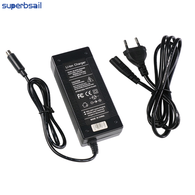 Superbsail Battery Charger EU/AU/UK/US Socket 42V 2A Battery Charger For Xiaomi Mijia M365 ES2 Electric Scooter1 2
