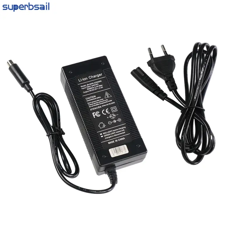 Superbsail Battery Charger EU/AU/UK/US Socket 42V 2A Battery Charger For Xiaomi Mijia M365 ES2 Electric Scooter1 1