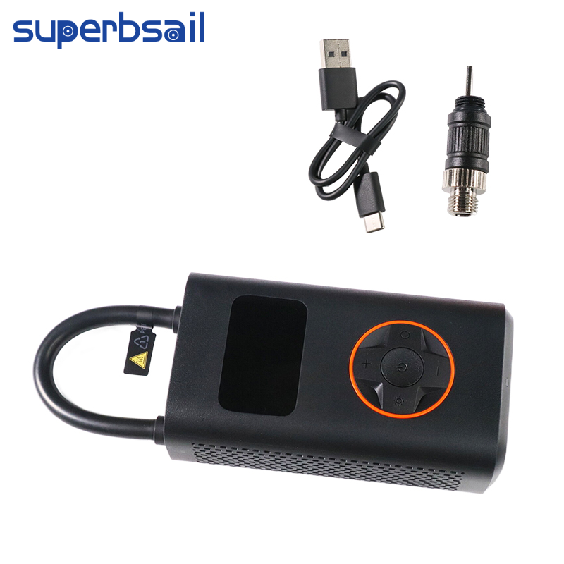 Superbsail QiCYCLE Portable Air Pump Wheel Inflator for Bike Motorcycle Scooter Tire Electric Air Pump1 3