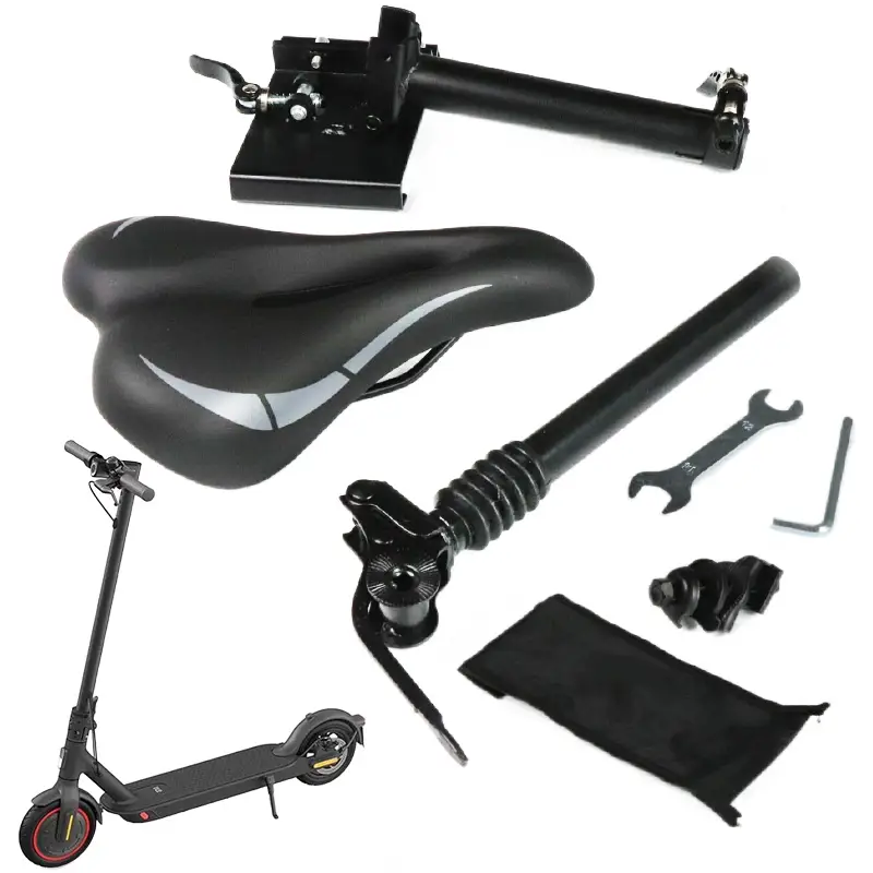 Superbsail Foldable Adjustable Saddle Seat For Xiaomi M365 Pro 1S Electric Scooter Retractable Cushion Chair Seat1 1