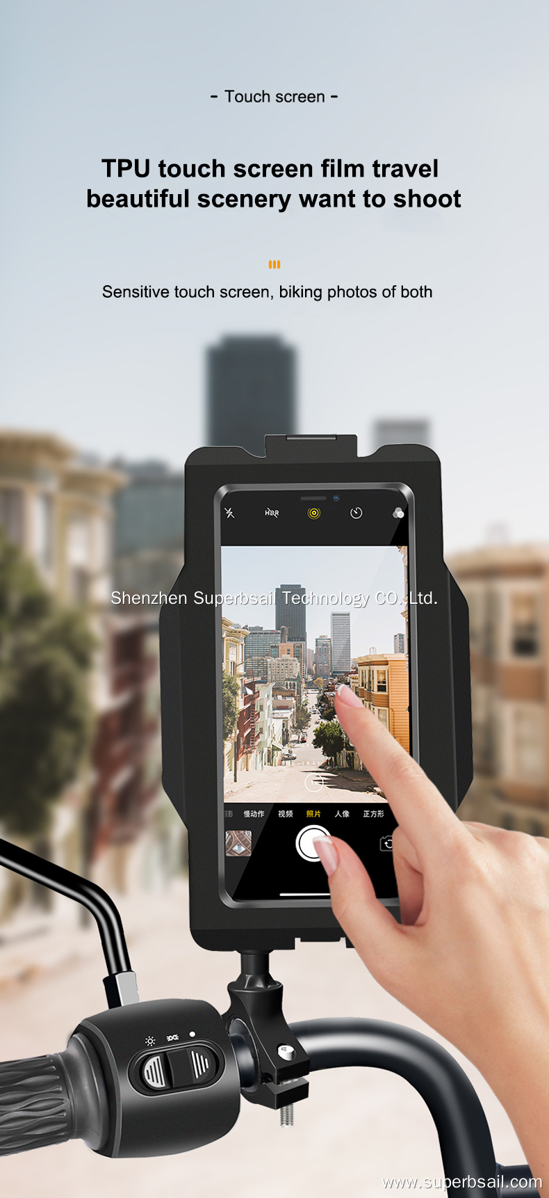 Wholesale GUB PLUS 17 360 Rotating Phone Case Waterproof Mobile Bike Handlebar Phone Holder For Scooter Bicycle1 2