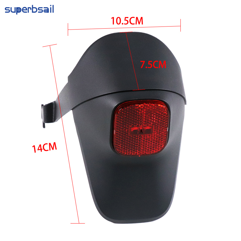 Superbsail Scooter Bagskærm Samling Baglygte Styrke PC Materiale Til Ninebot P65/P100 El Scooter Dele1 2