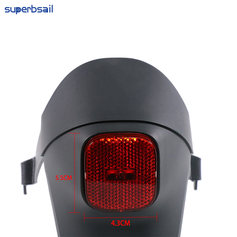 Superbsail Scooter Bagskærm Samling Baglygte Styrke PC Materiale Til Ninebot P65/P100 El Scooter Dele1 3